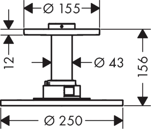 Верхний душ Axor ShowerSolutions 35286000