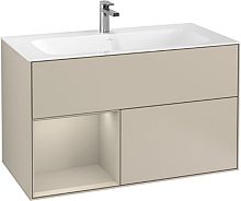 Мебель для ванной Villeroy & Boch Finion G030HHHH 100 с подсветкой и освещением стены