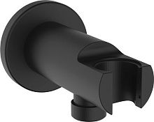 Шланговое подключение IDDIS Built-in Shower Accessories 003BL01i62 с держателем, черное