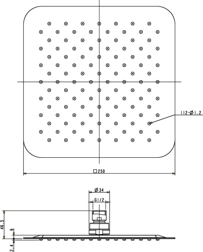 Душевая стойка Omnires Parma PM7444 хром фото 3