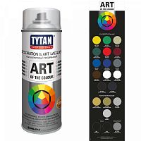 TYTAN PROFESSIONAL ART OF THE COLOUR аэрозольный лак бесцветный, глянцевый (400мл)
