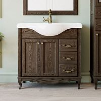 Мебель для ванной ValenHouse Эллина 80 кальяри, фурнитура бронза