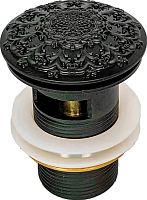 Донный клапан для раковины Milacio MC.010.BL чёрный