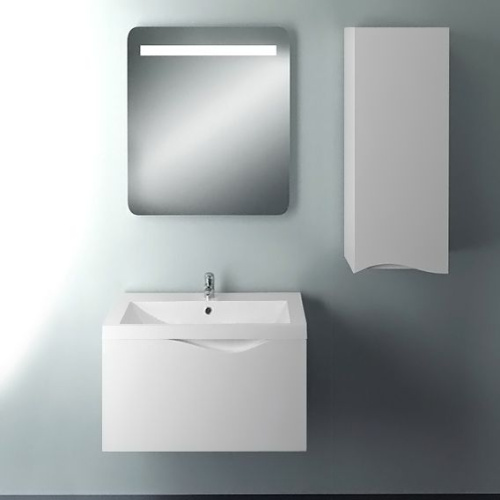 Мебель для ванной 1MarKa Этюд 58П белый глянец фото 4