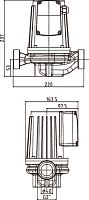 Циркуляционный насос Pumpman GRS32/12-M