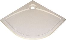 Поддон для душа GuteWetter Deluxe 90x90x4 R бежевый