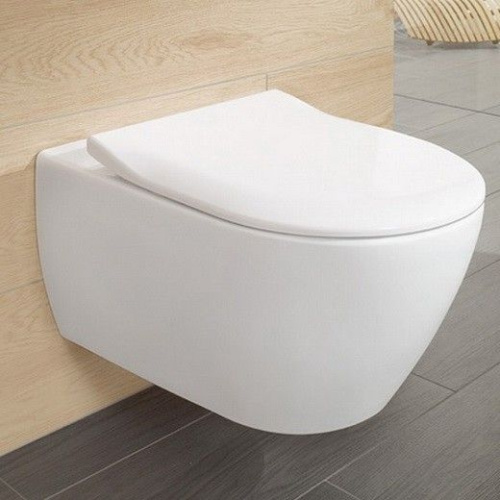 Унитаз подвесной Villeroy & Boch Subway 2.0 5614R201 alpin фото 5