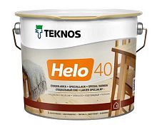 Лак Teknos Helo 40 полуглянцевый специальный 0.9л