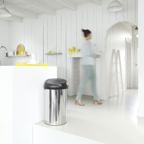 Мусорное ведро Brabantia Touch Bin 402586 60л фото 2