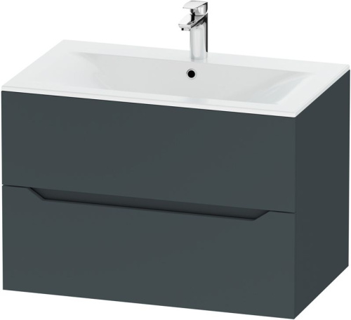 Мебель для ванной AM.PM Tender 80 подвесная, графит + Сертификат AM.PM на 30 дней подписки на медиасервис фото 3