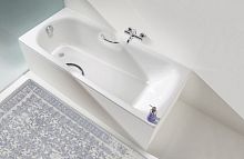 Стальная ванна Kaldewei Advantage Saniform Plus Star 336 170x75 с покрытием Anti-Slip