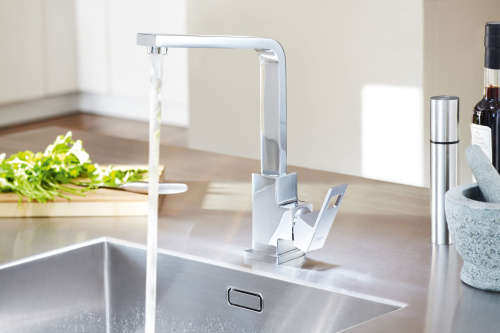 Смеситель Grohe Eurocube 31255000 для кухонной мойки фото 3