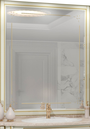 Мебель для ванной Opadiris Корсо-оро №11 слоновая кость с золотой патиной фото 2