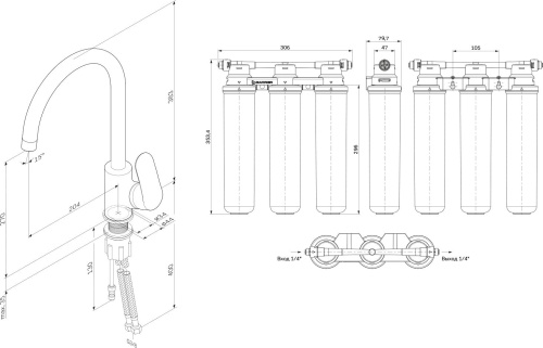 12 990 руб. Смеситель AM.PM Like F8007S22 фото 9 Смеситель AM.PM Like F8007S22 фото 9