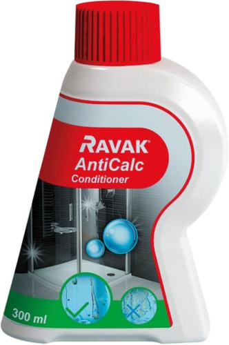 Душевой уголок Ravak PSKK3-80 Transparent, профиль и ручки белые + средство для ванн и защитное средство фото 6