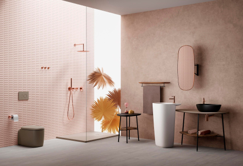 Смеситель VitrA Origin A4255526 для раковины, медный фото 2