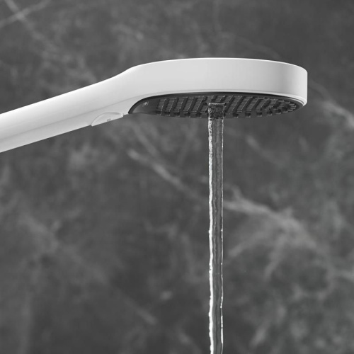 Душевая лейка Hansgrohe Rainfinity 130 26865700 матовый белый фото 10