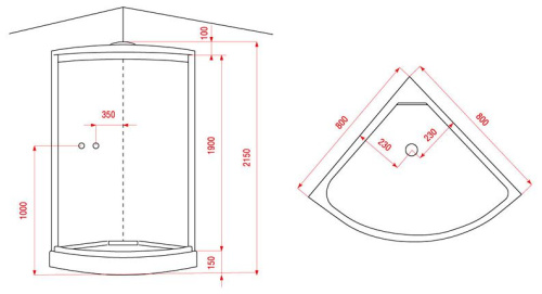 36 500 руб. Душевая кабина Arcus AS-112 фото 2 Душевая кабина Arcus AS-112 фото 2