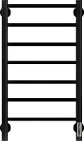 Полотенцесушитель электрический Terminus Аврора П7 400*750 черный матовый