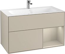 Мебель для ванной Villeroy & Boch Finion G040HHHH 100 с подсветкой и освещением стены