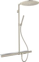 Душевая стойка Axor Showerpipe 27984820 шлифованный никель