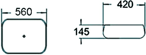 Раковина SantiLine SL-1045 фото 2