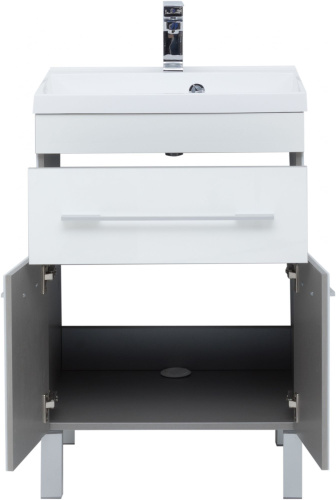 Мебель для ванной Aquanet Верона 58 белая, 1 ящик, 2 двери фото 13