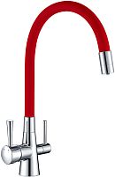 Смеситель Lemark Comfort LM3075C-Red для кухонной мойки