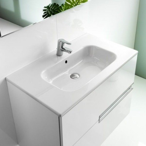 Мебель для ванной Roca Victoria Nord Ice Edition 80 белая фото 4