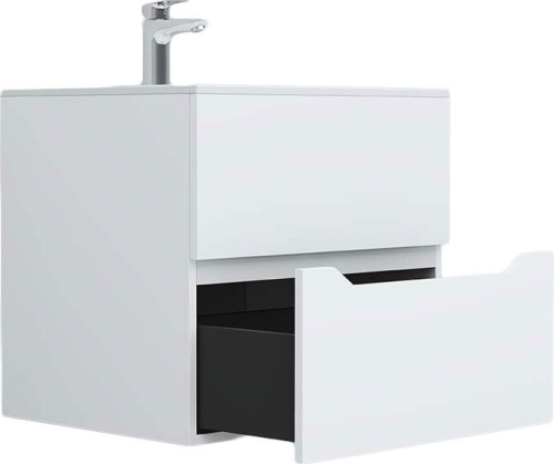 Мебель для ванной AM.PM Tender 60 подвесная, белая + Сертификат AM.PM на 30 дней подписки на медиасервис фото 11