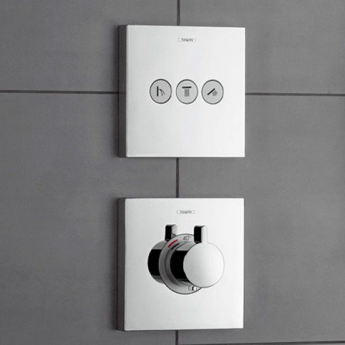 Термостат Hansgrohe ShowerSelect Highfow 15760000 для душа фото 3