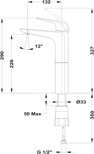 Смеситель TEKA Itaca 673660210 для раковины