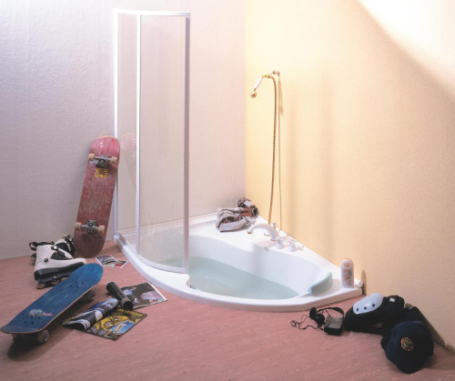 Акриловая ванна Ravak Rosa I 160x105 L с ножками фото 4