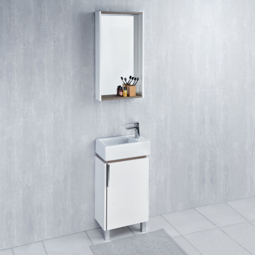 Мебель для ванной AQUATON Бэлла белая, джарра фото 5 Мебель для ванной AQUATON Бэлла белая, джарра фото 5