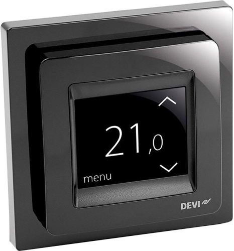 Терморегулятор Devi Touch black фото 8