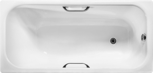 Чугунная ванна Wotte Start 1500x700UR 150x70 с ручками + ножки фото 2