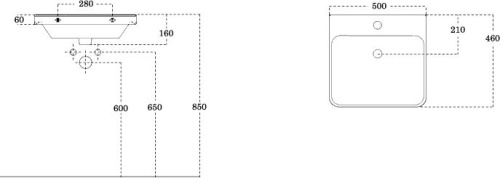 Мебель для ванной Aquanet София 50 фото 3