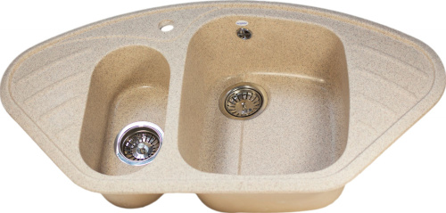 8 960 руб. Мойка кухонная Ulgran U-105-302 песочная фото 2 Мойка кухонная Ulgran U-105-302 песочная фото 2