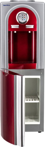 Кулер для воды AquaWork YLR1 5 VB серебристый, красный фото 9