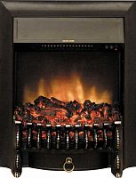 Комплект Электрокамин Royal Flame Fobos FX Black классический очаг + Портал Royal Flame Corfu слоновая кость