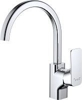 Смеситель D&K Berlin Freie DA1432401 для кухонной мойки, хром