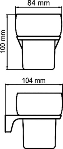 Стакан Wasserkraft Elbe К-7228 фото 3