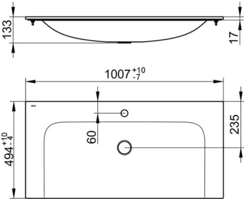 Мебель для ванной Keuco Plan 100 белая фото 8