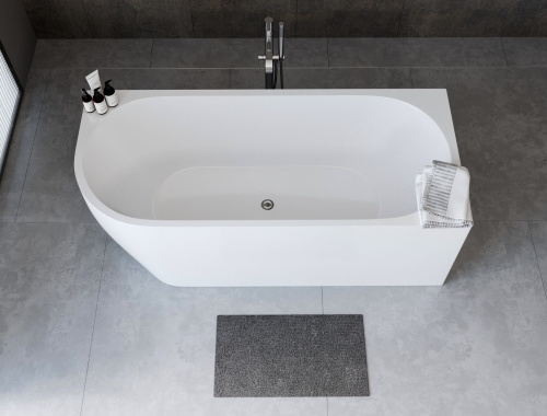 Акриловая ванна Aquanet Elegant B 260055 180, белая матовая фото 3