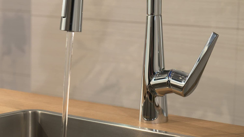 Смеситель Hansgrohe Talis M51 73851000 для кухонной мойки, хром фото 6