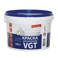 VGT ВД-АК-2180 КРАСКА ДЛЯ ПОТОЛКОВ акриловая, белоснежная, матовая (1,5кг)