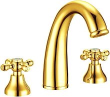 Смеситель Boheme Tradizionale Oro 297 для раковины