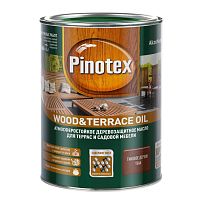 Масло для защиты древесины атмосферостойкое Pinotex Wood&Terrace Oil тик 1 л.