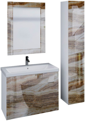 Зеркало Marka One Glass 60 onyx фото 2