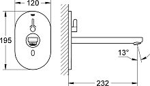 Смеситель Grohe Eurosmart Cosmopolitan E 36376000 для раковины, хром